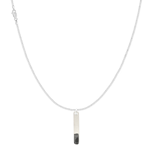 Bar Halskette 2 mm - 925 Silber
