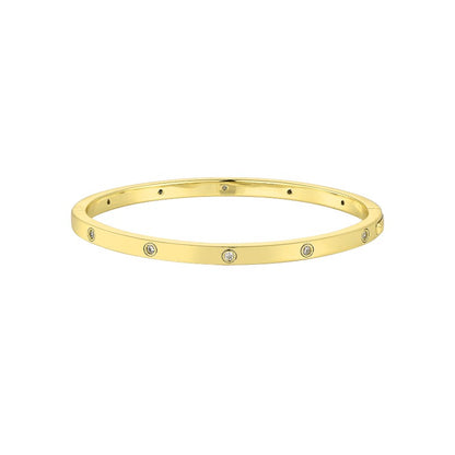 Liebes Zirkonia Armreifen - 925 Silber
