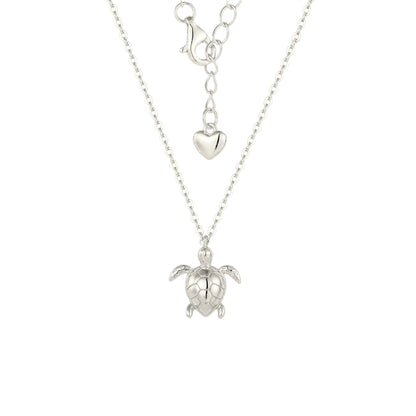 Schildkröten Halskette - 925 Silber