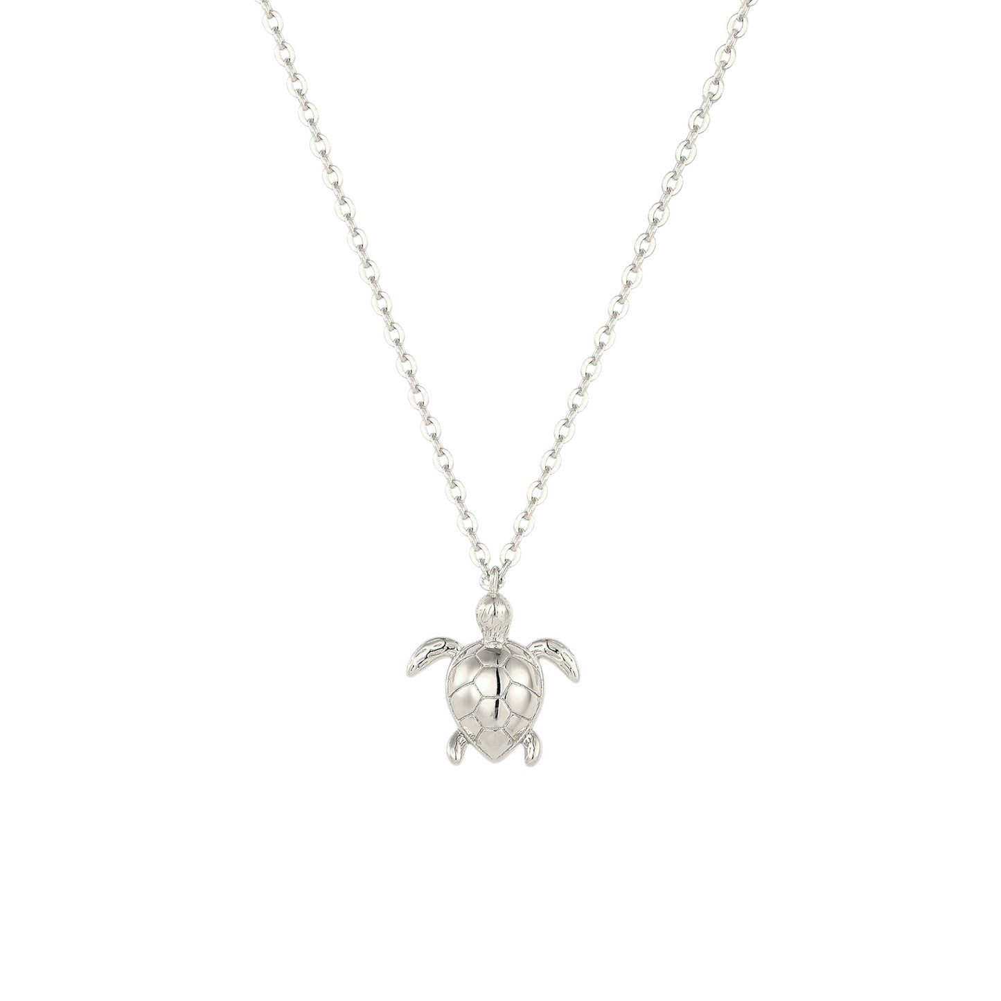 Schildkröten Halskette - 925 Silber