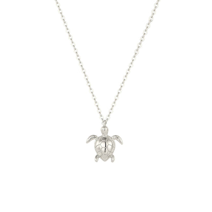 Schildkröten Halskette - 925 Silber
