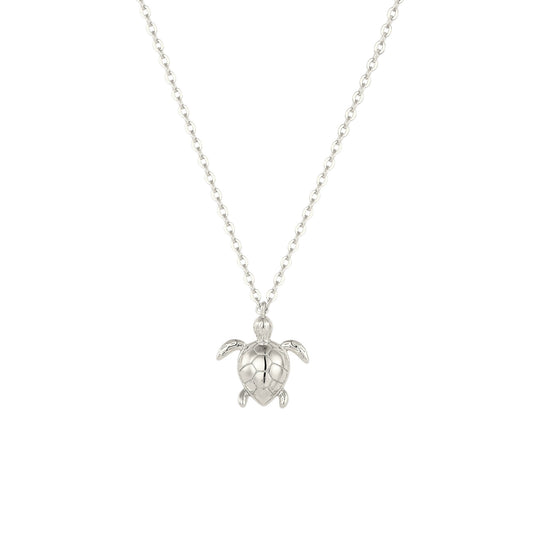 Schildkröten Halskette - 925 Silber
