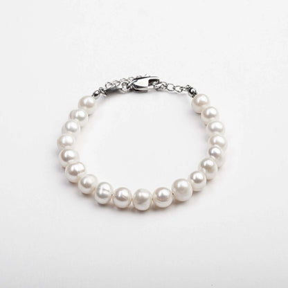 Süßwasserperlen Armband • VerstellbarVielringVielringSüßwasserperlen Armband • Verstellbar